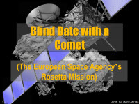 Talk - "Blind date with a comet"