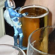 Thunderbirds' Scott ascends Keith's beverage glass